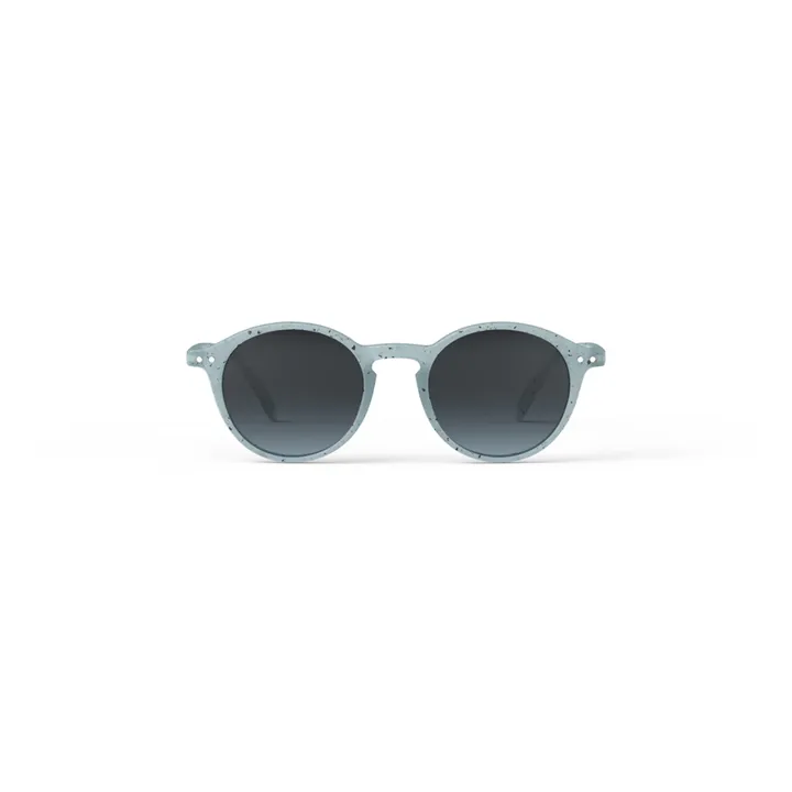 IZIPIZI Lunettes de Soleil #D Effet Moucheté - Collection Adulte | Bleu ciel