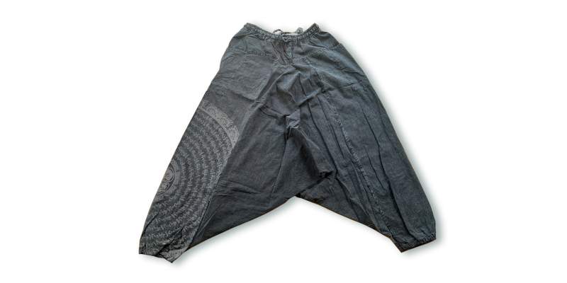 Aladin-Hose dunkelgrau, mit Aufdruck, one size günstig bestellen