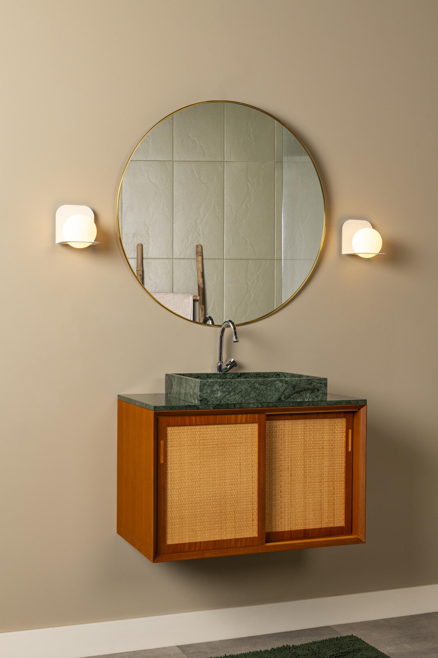 Lucide DAVY Wandlamp - Wit