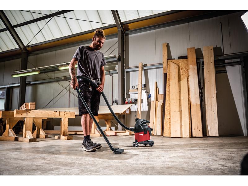 Flex Industriesauger VC 6 L MC Kompakter Trockensauger mit Tragegurt für den mobilen Einsatz