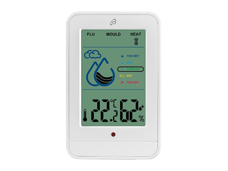 Klimaatstation met schimmeldetector