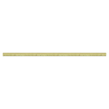 Tuinpaal vierkant grenen ca. 6,8 x 6,8 cm, lengte ca. 240 cm