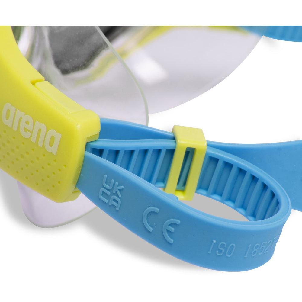 Køb Arena Silver Soft Green-Blue Cosmo The One Mask Jr Mr