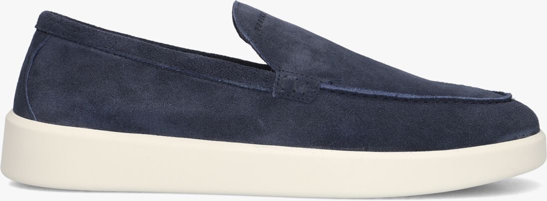 blauwe nubikk loafers joro mio