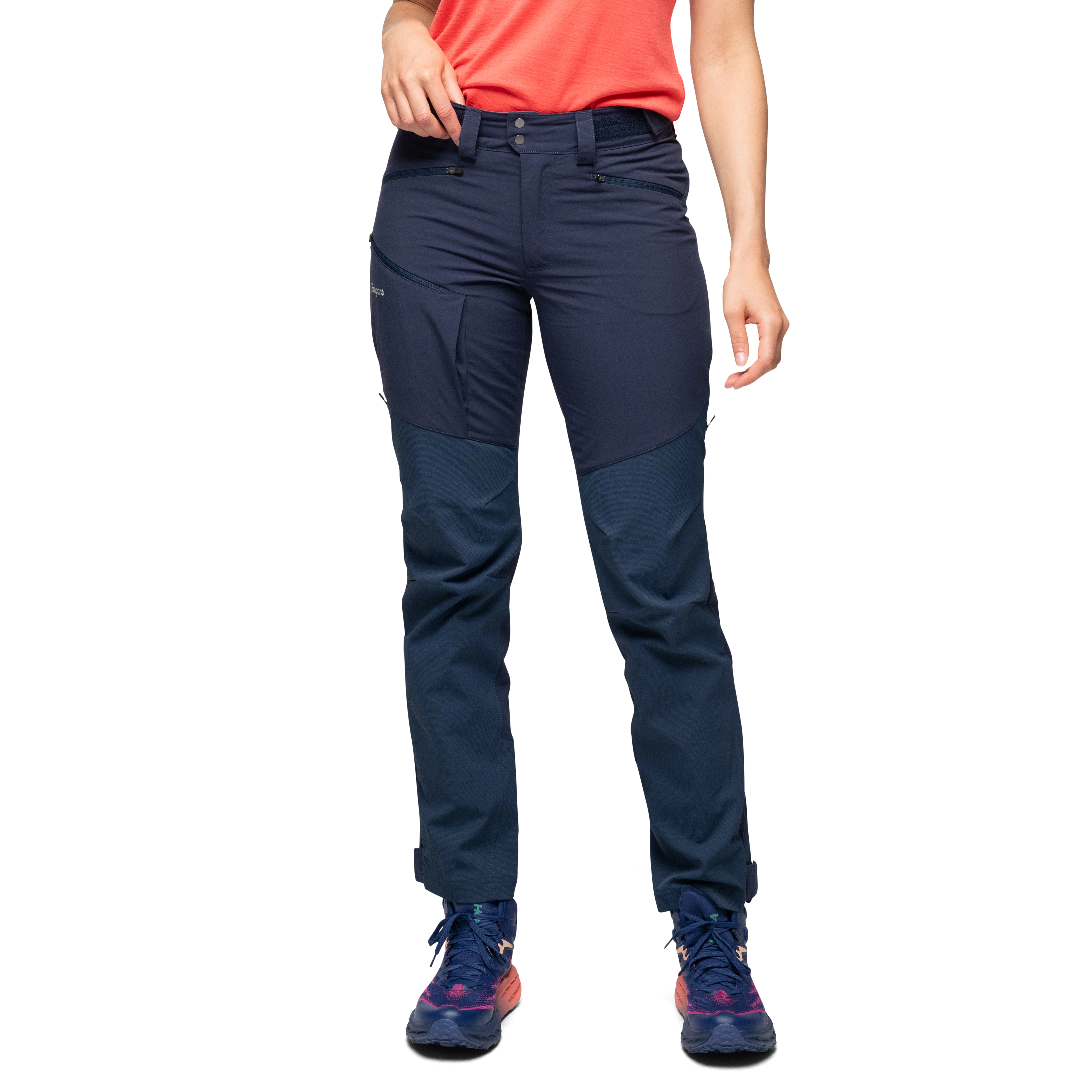 Alpine Softshell Pants Women Navy Blue