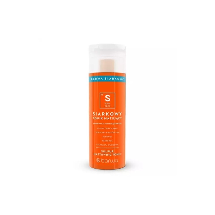 Barwa Sulphur Anti-Acne Mattifying Tonic 200 ml