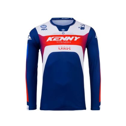 Maillot cross Kenny TRACK - FOCUS 2025 - Blanc