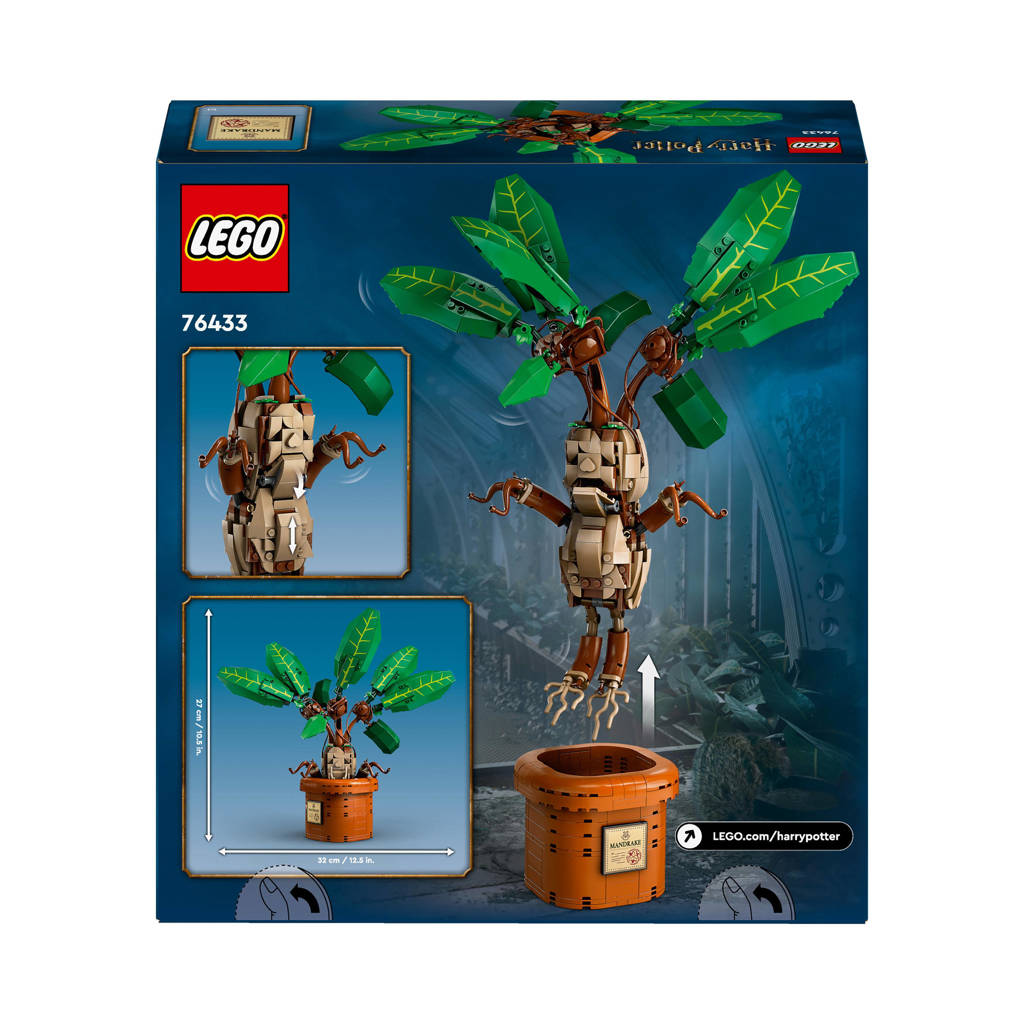 Leuk concept, gedoe om te bouwenMandragora Speelgoed Plant set 76433