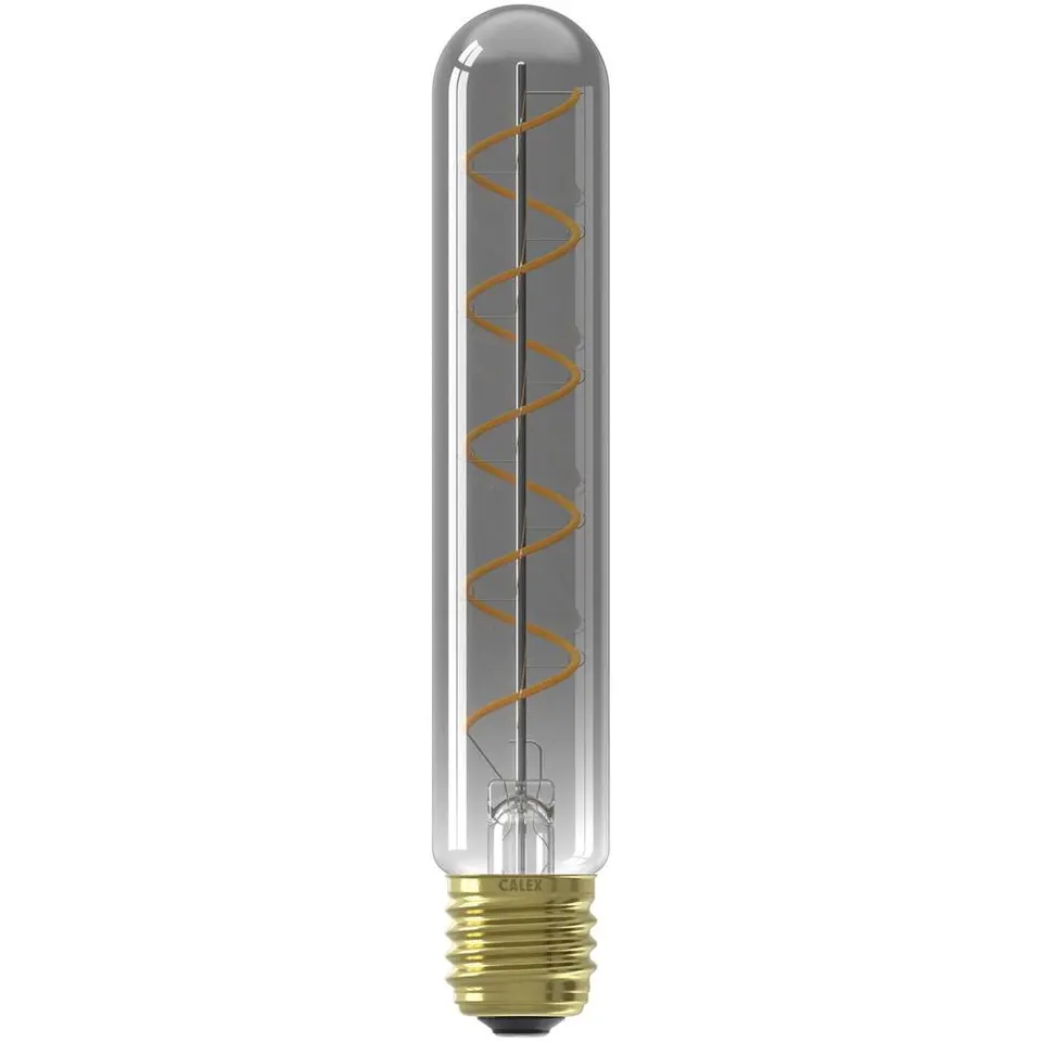 Calex LED buislamp - T32x185 - titaniumkleur - E27 - 4W - 136LM - dimbaar