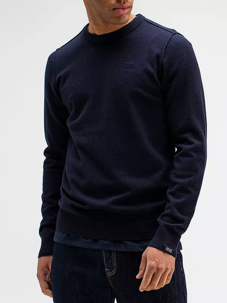 BUTCHER OF BLUE Pullover CLIFDEN blau