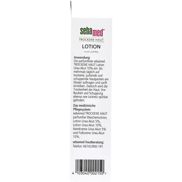 Lotion Trockene Haut Urea Akut 10%