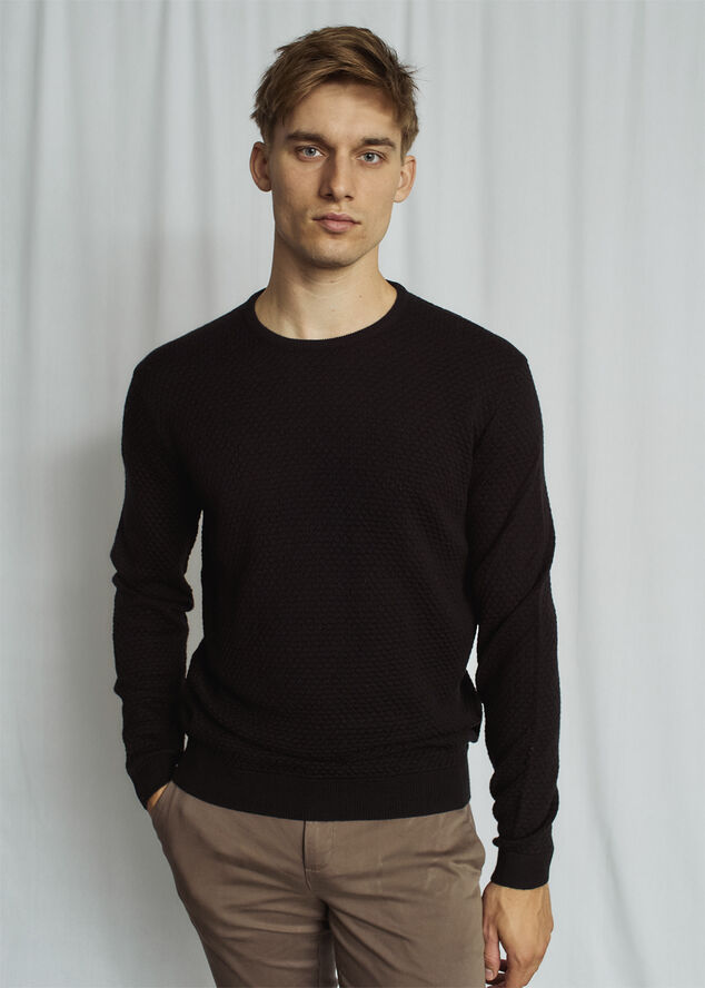 Bruun & Stengade BS Irving Regular Fit Knitwear Black