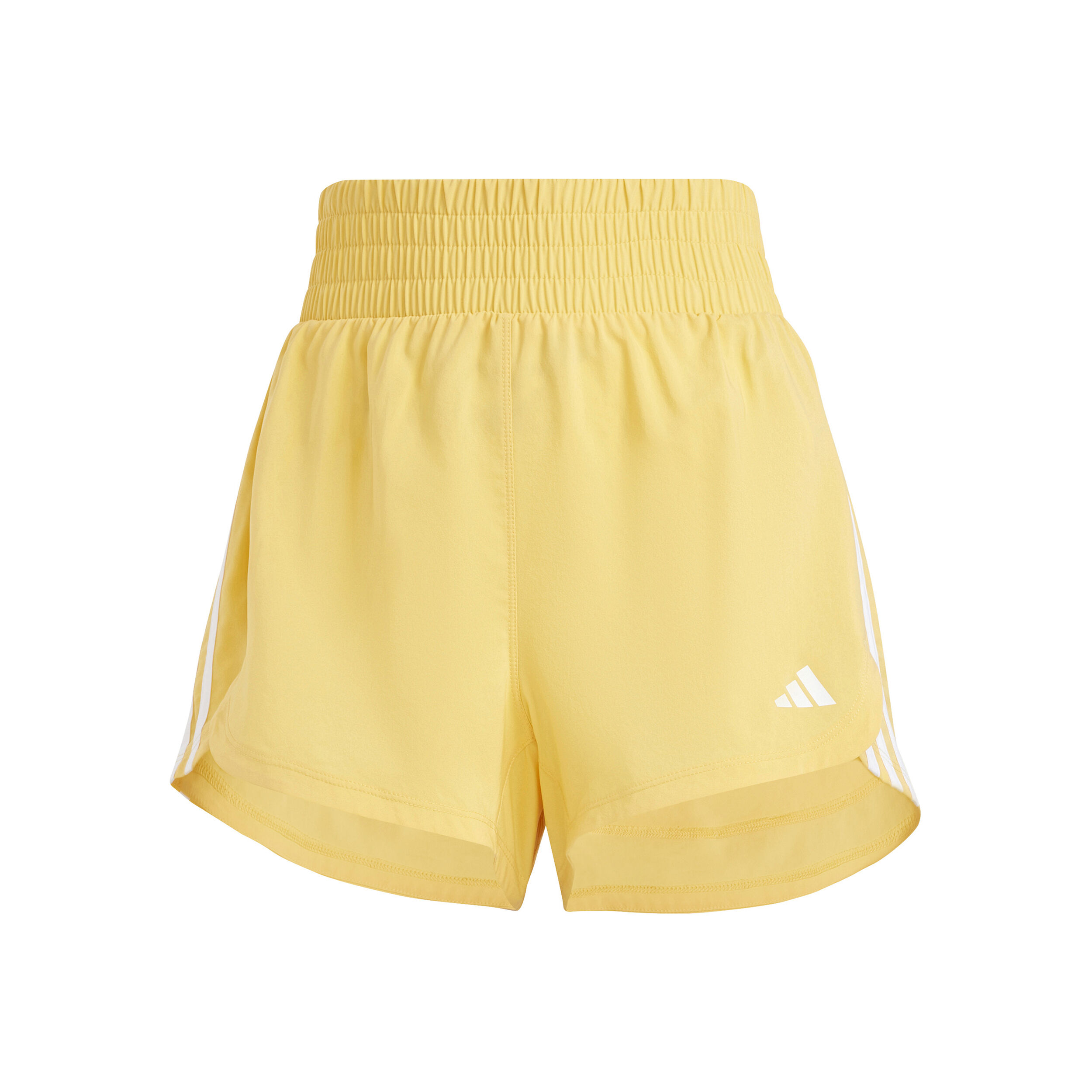 adidas Pacer Woven High Shorts Femmes - Jaune