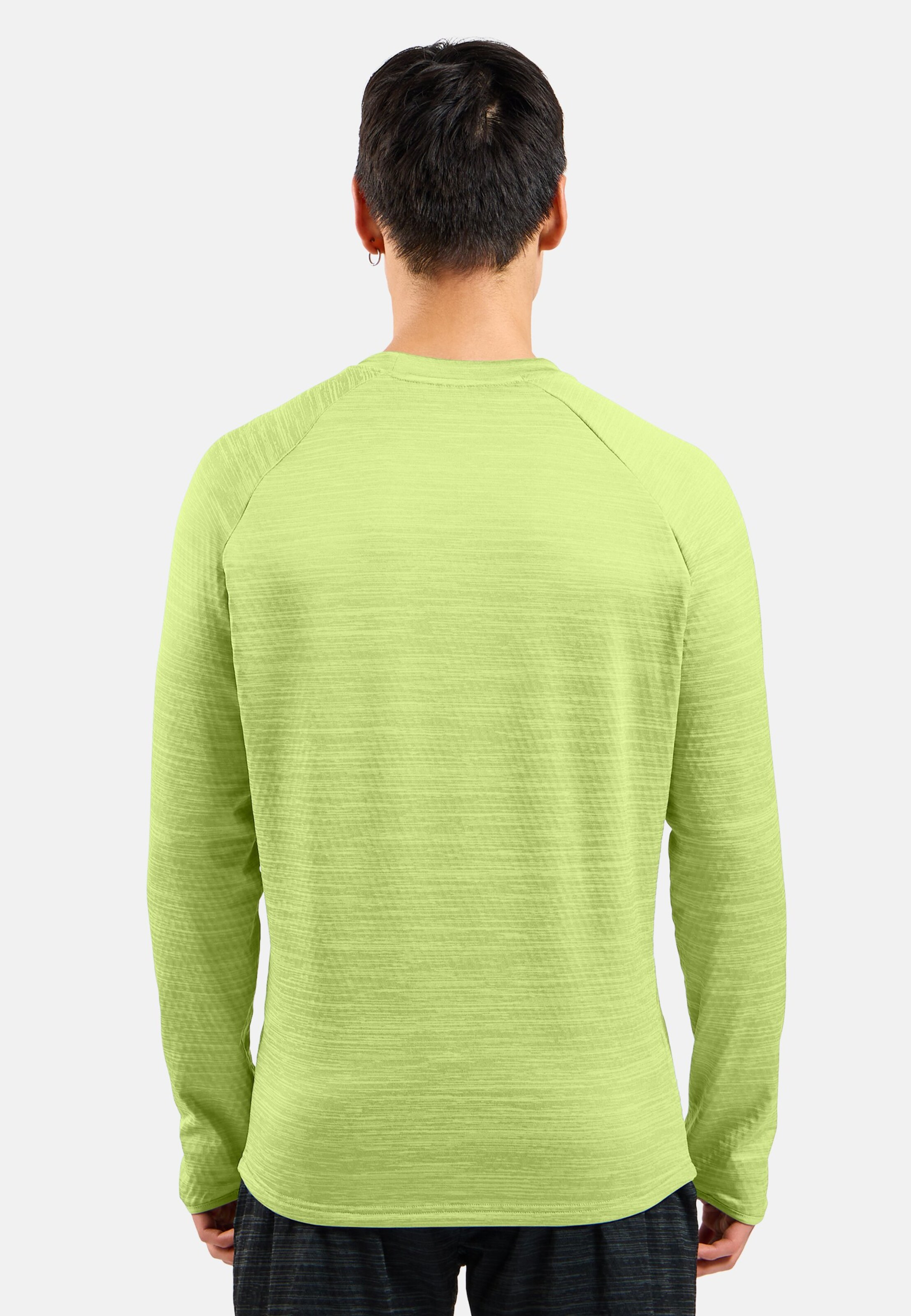 Run Easy Warm Mid Layer in shadow lime melange
