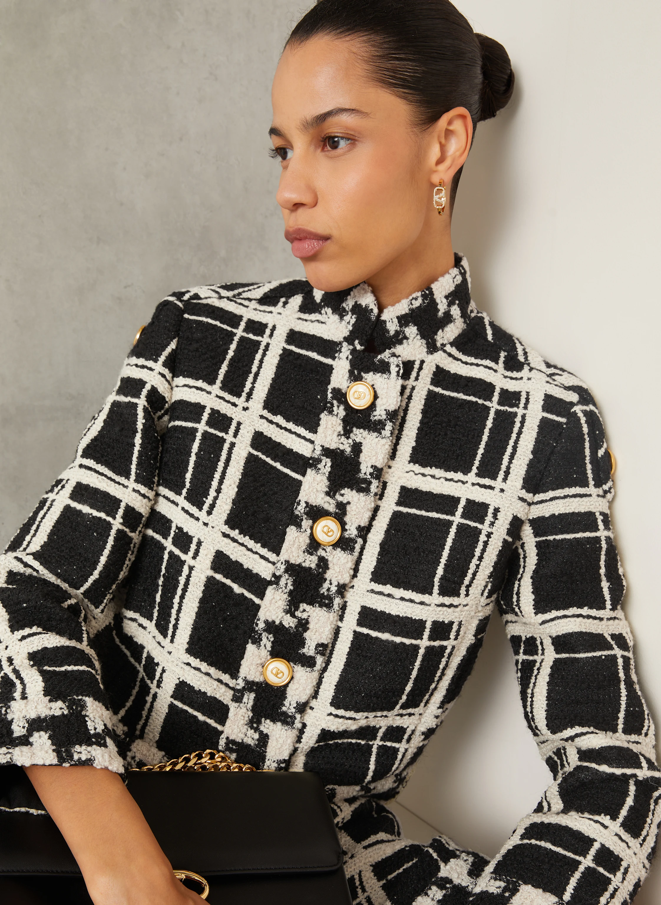 VALENTINO Kastenjacke aus Tweed