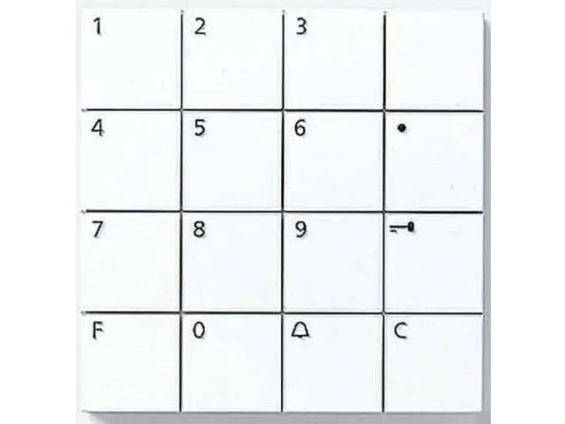 Kodningsmodul COM 611-02 SM sølv (200036514-00)