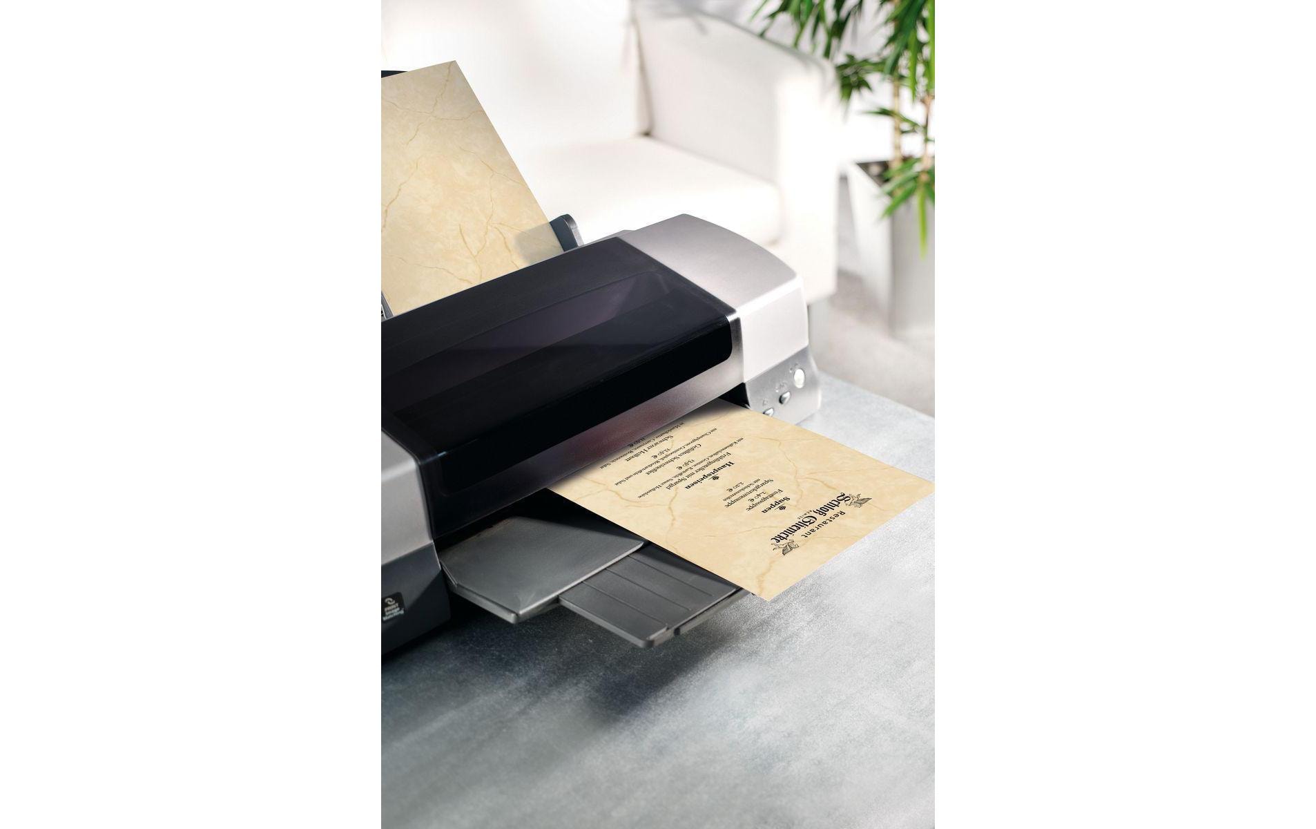 Granit Strukturpapier, Beige, A4, 50 BlattMarmorpapier