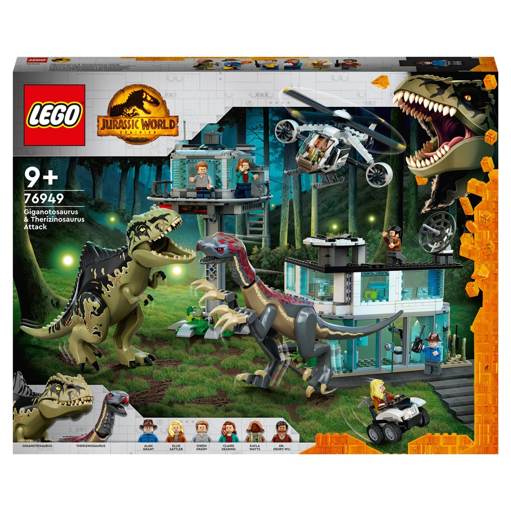 LEGO Jurassic World 76949 Giganotosaurus Angriffs-Dinosaurier-Spielzeug