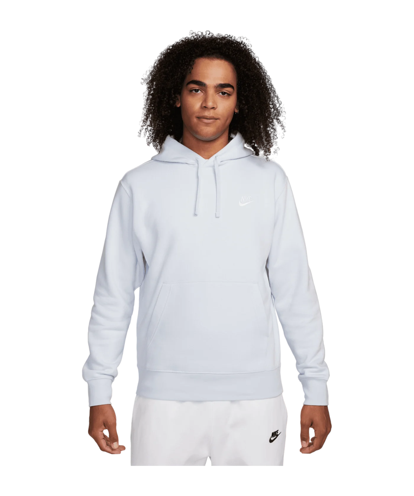 Nike Club Fleece Hoody Grau F085