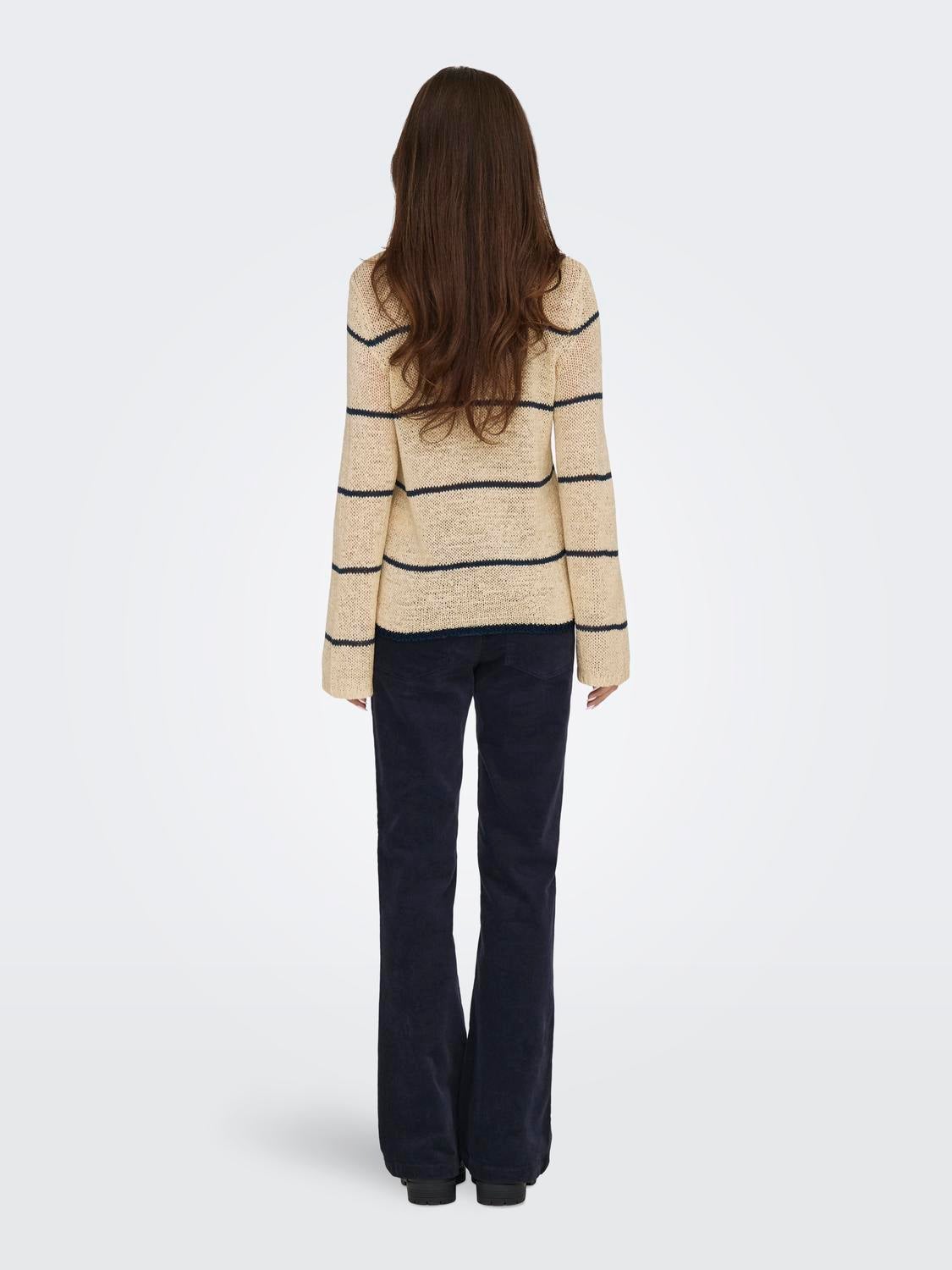 JDYMORE Strickpullover Sandshell