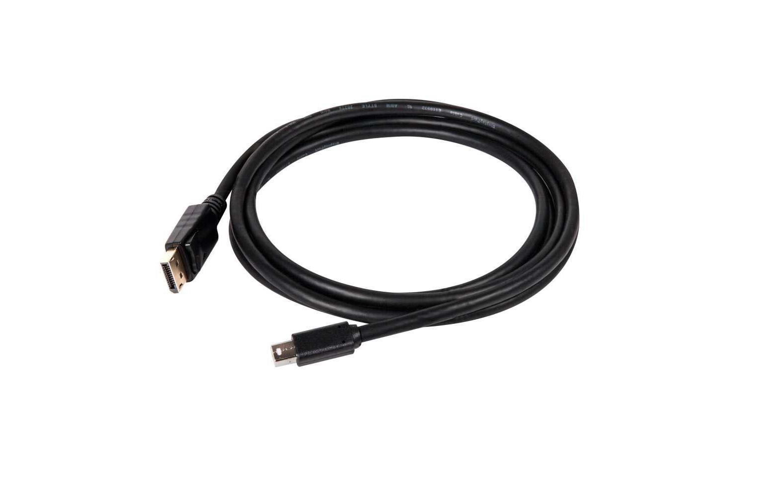 Kabel Mini DisplayPort – DisplayPort 1.2, 2 m, BidirektionalMini DisplayPort auf DisplayPort 1.2 Kabel