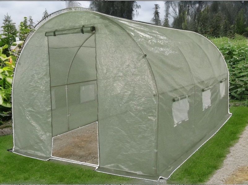 Tunnelserre - 10m² - Versterkte Folie - Metalen Frame