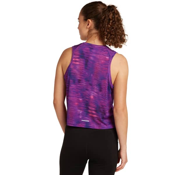 Débardeur running ICEBREAKER W MERINO 125 COOL-LITE SPEED TANK FUSION AOP PASSION/AOP