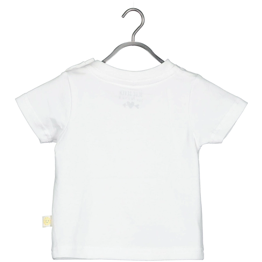 BLUE SEVEN T-Shirt Sonne weiss