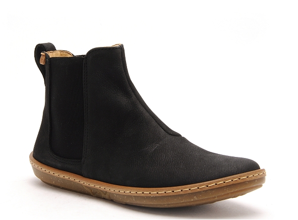 El naturalista boots bottine plates femme coral 5310 noir