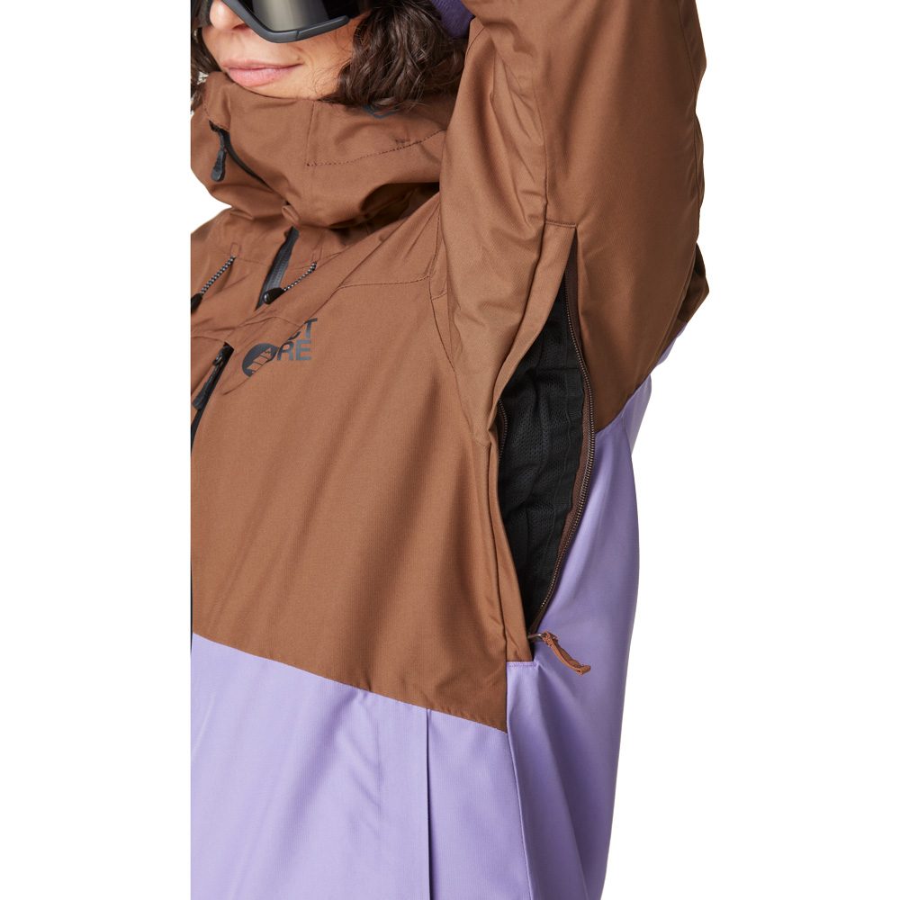 Picture Seen Skijacke Damen cocoa brown