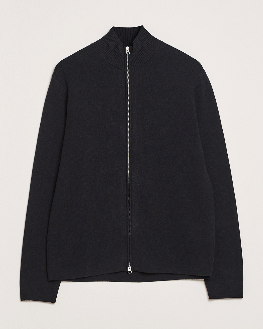 Samsøe Samsøe Niklas Full Zip Sweater Black