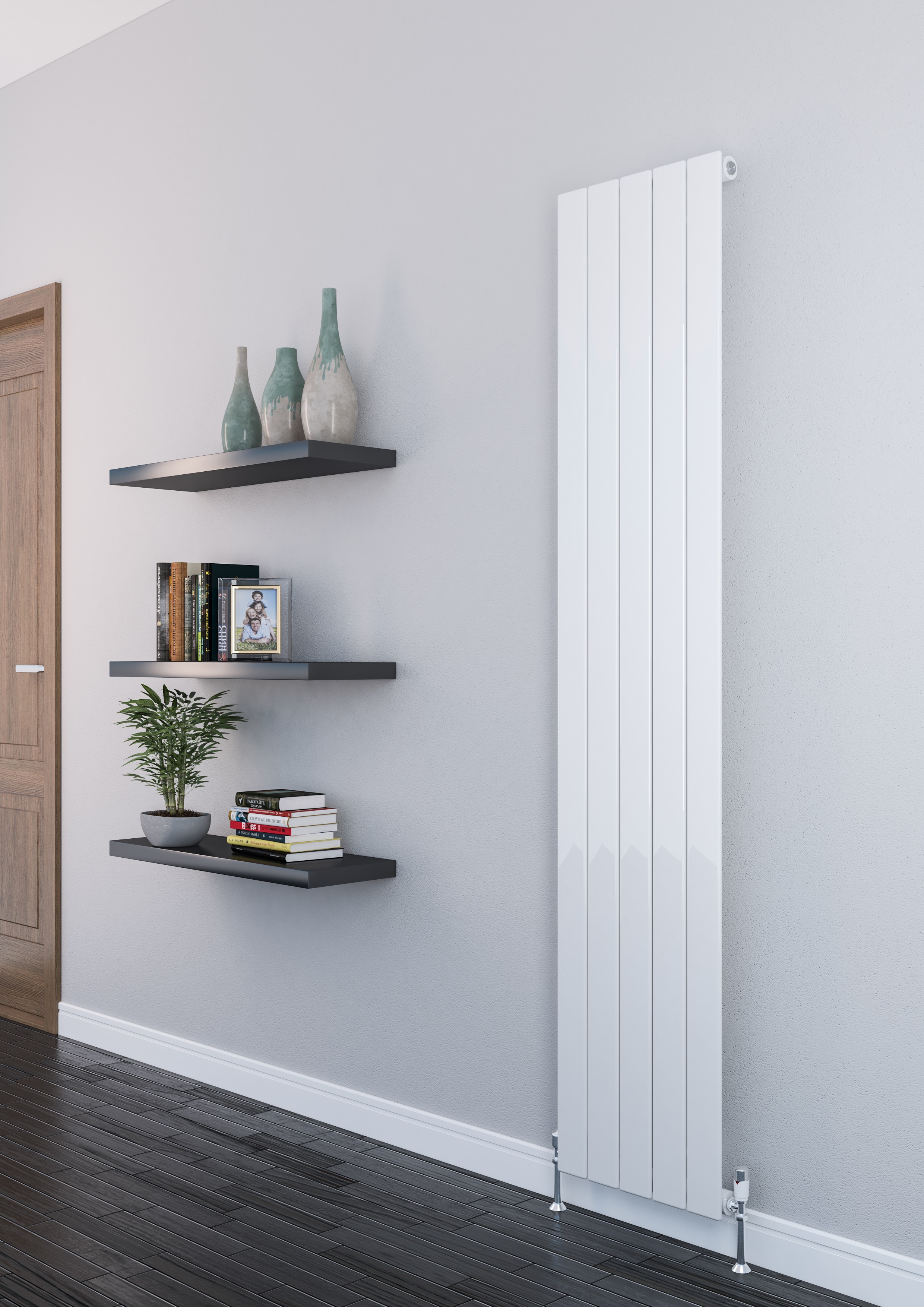 Eastbrook Addington type 10 radiator 50x180cm staal 1303W wit glans