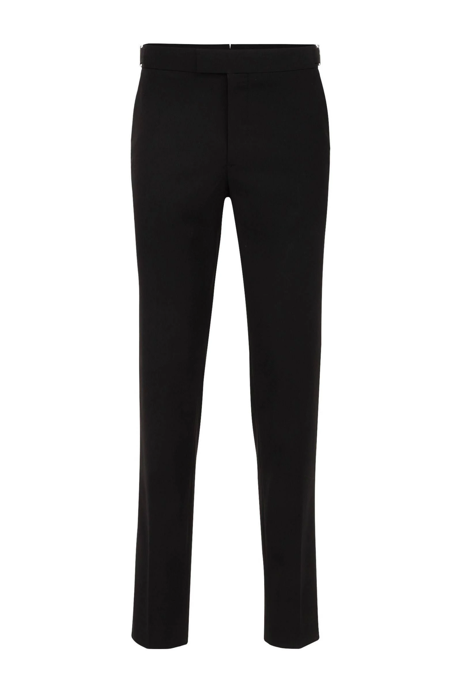 WE Fashion slim pantalon zwart