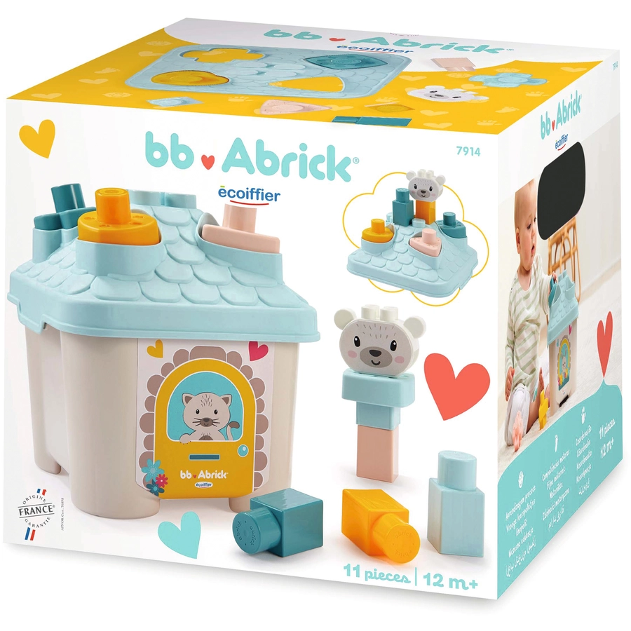 ecoiffier Baby Abrick Steckspielhaus