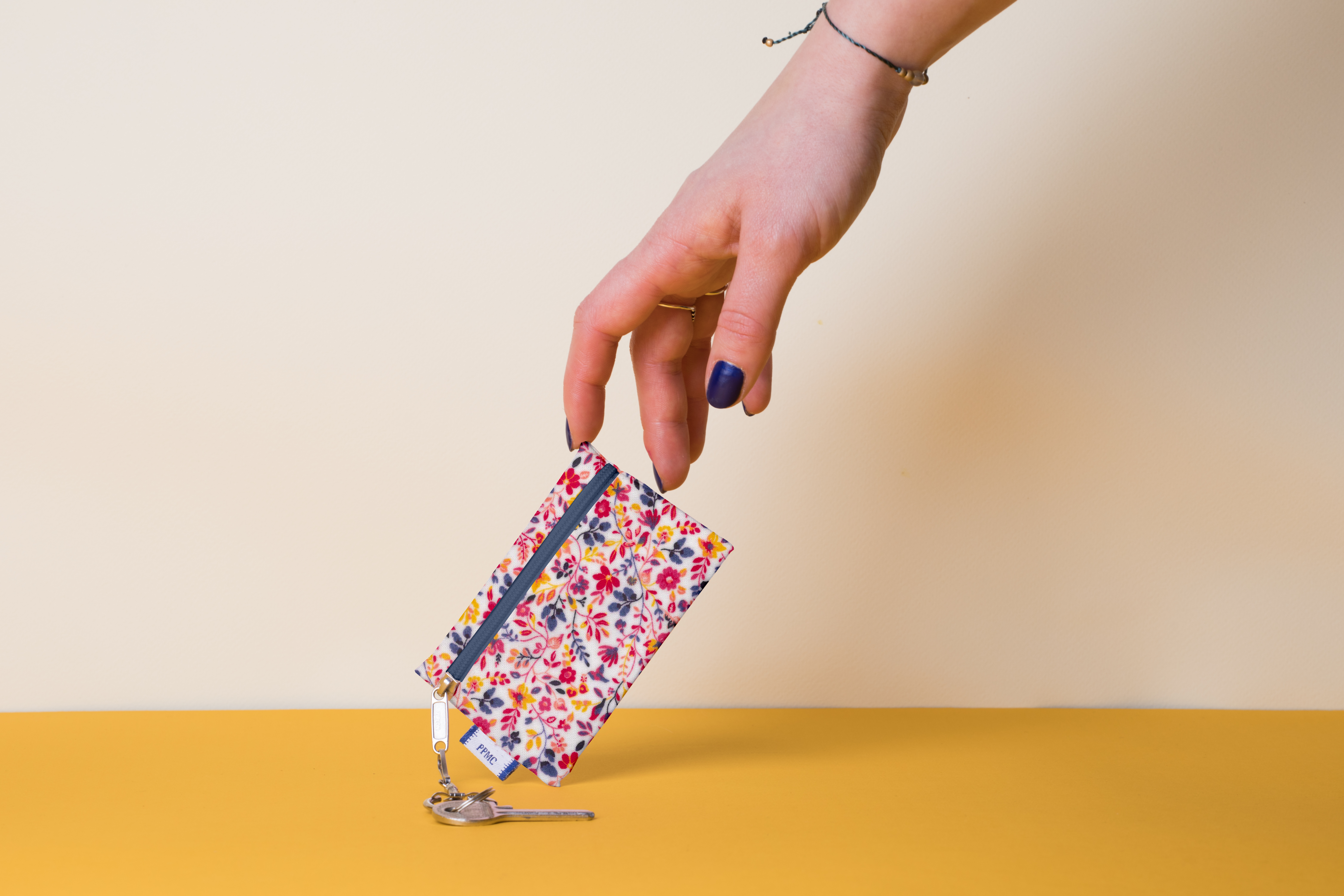 Pochette Porte-Clés Lianes Printanieres
