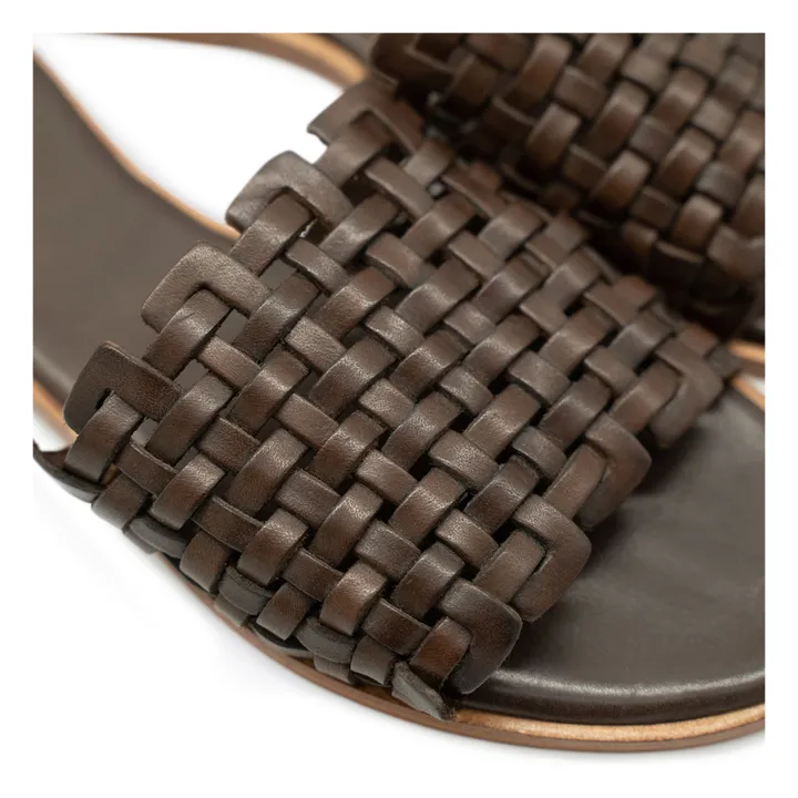 Dragon Diffusion Sandales Zig Zag | Marron