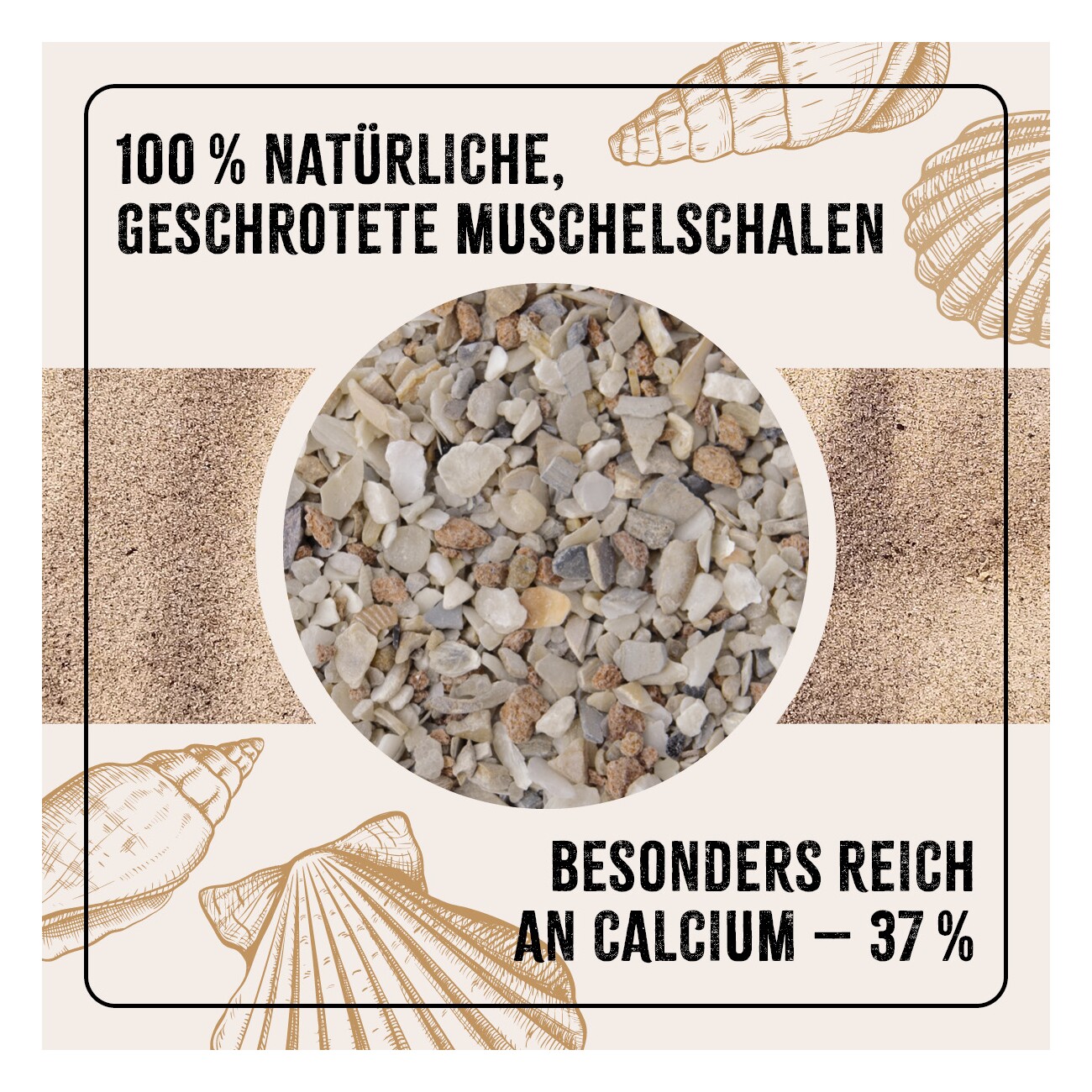 AniForte FarmLife Muschelgrit für Hühner 5kg