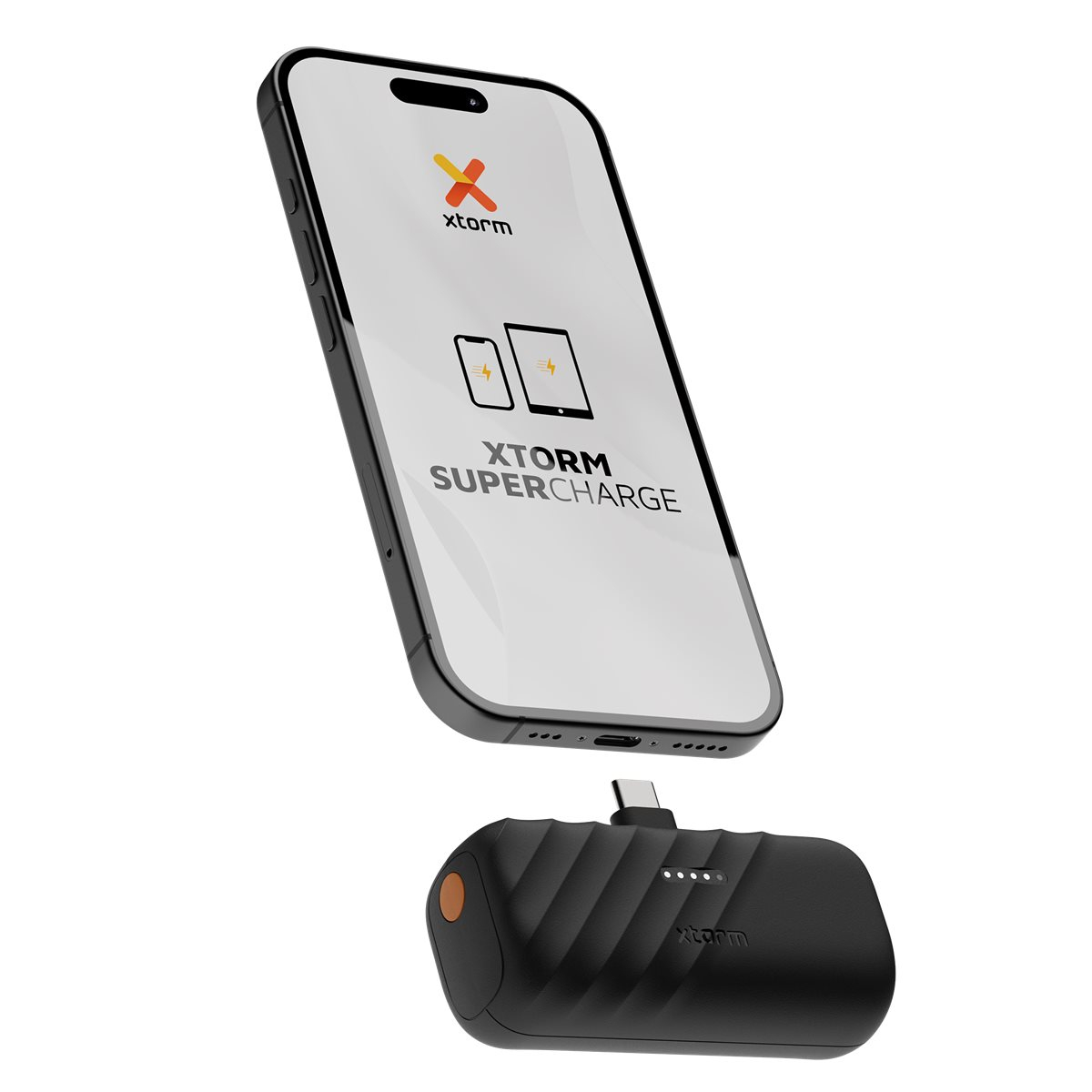 (20W) Go2 Mini 5000mAh USB C Powerbank Ladegerät inkl. USB C Ladekabel Recycled (XG2PS051) - Schwarz