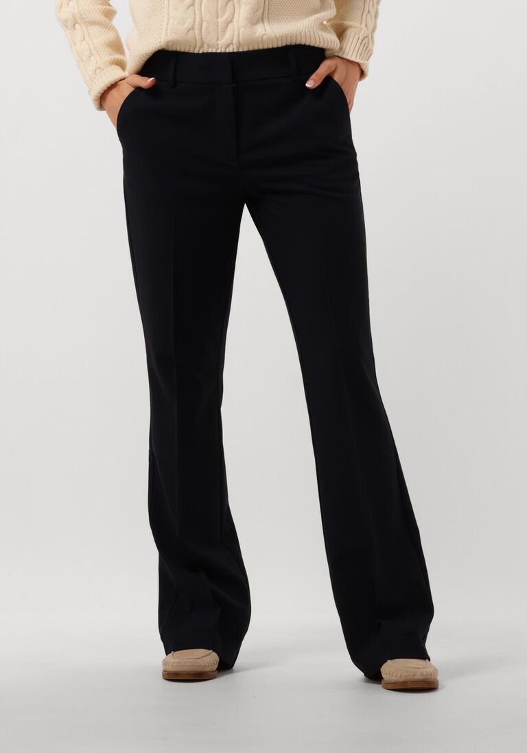 blauwe fiveunits flared broek clarafv 285 navy