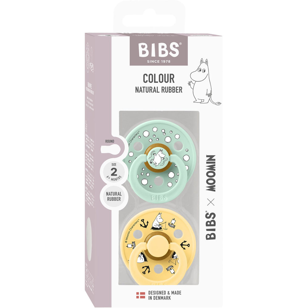 Køb Bibs X Moomin Nordic Mint Mix Sut Colour 2-Pak Sailing Latex