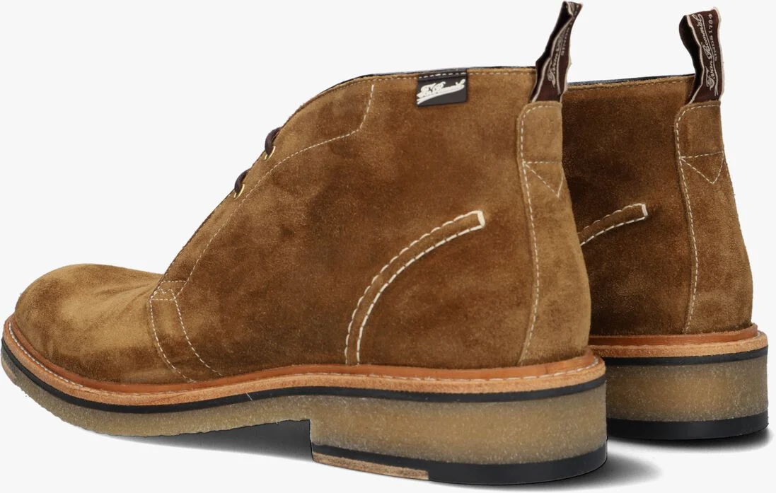 FLORIS VAN BOMMEL camel floris van bommel veterboots sfm-50124