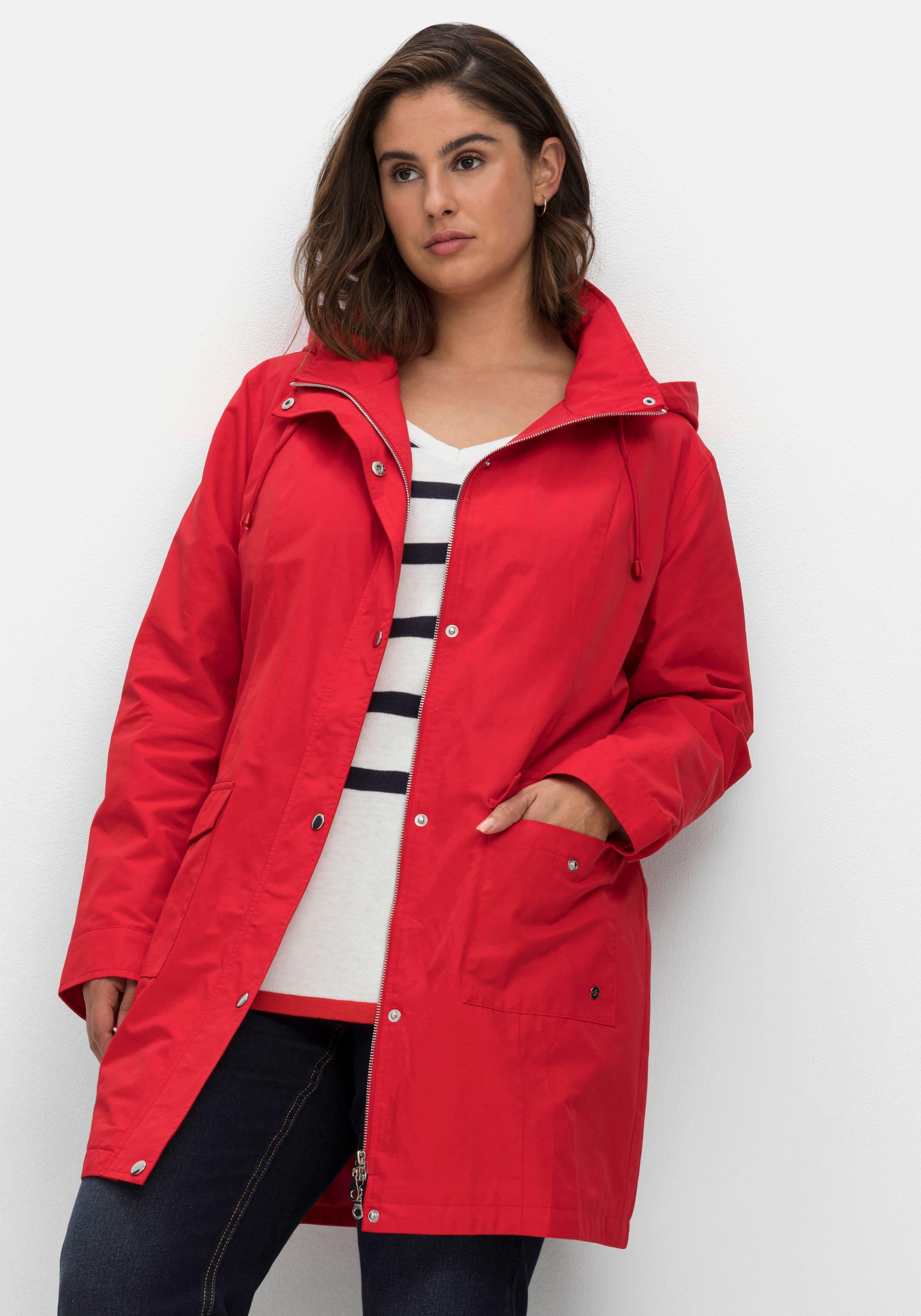 Outdoor-Parka mit abnehmbarer Kapuze