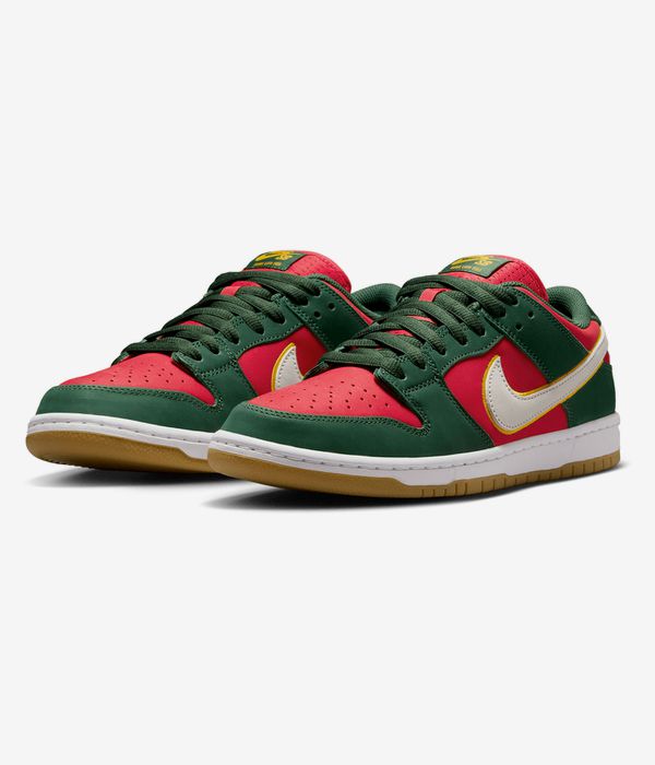 Nike SB Dunk Low Pro Premium Schuh (fir white university gold)