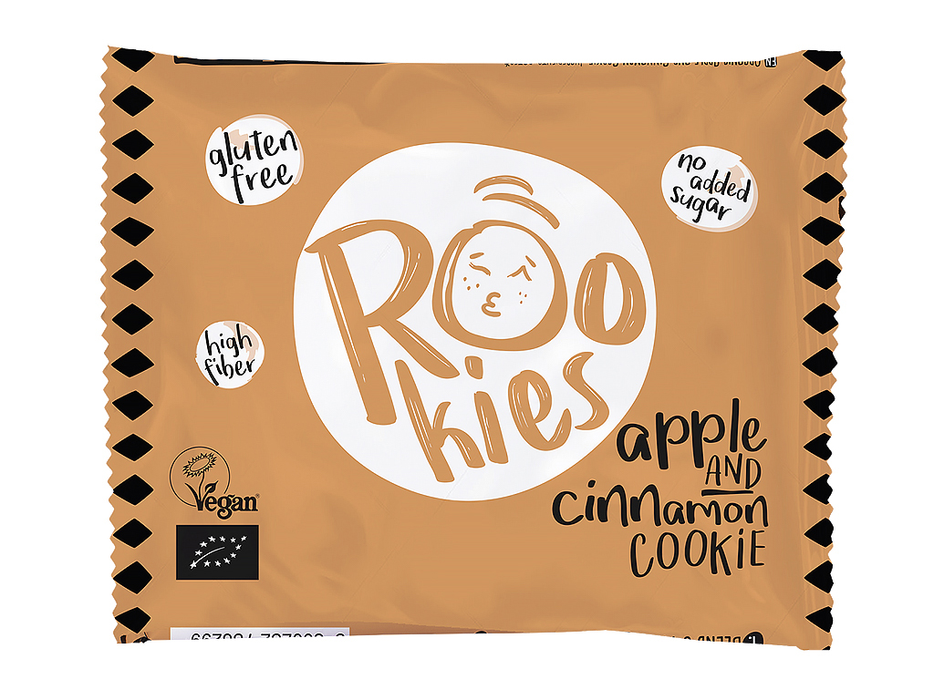 SNACK ROOKIES MAÇÃ E CANELA 40G