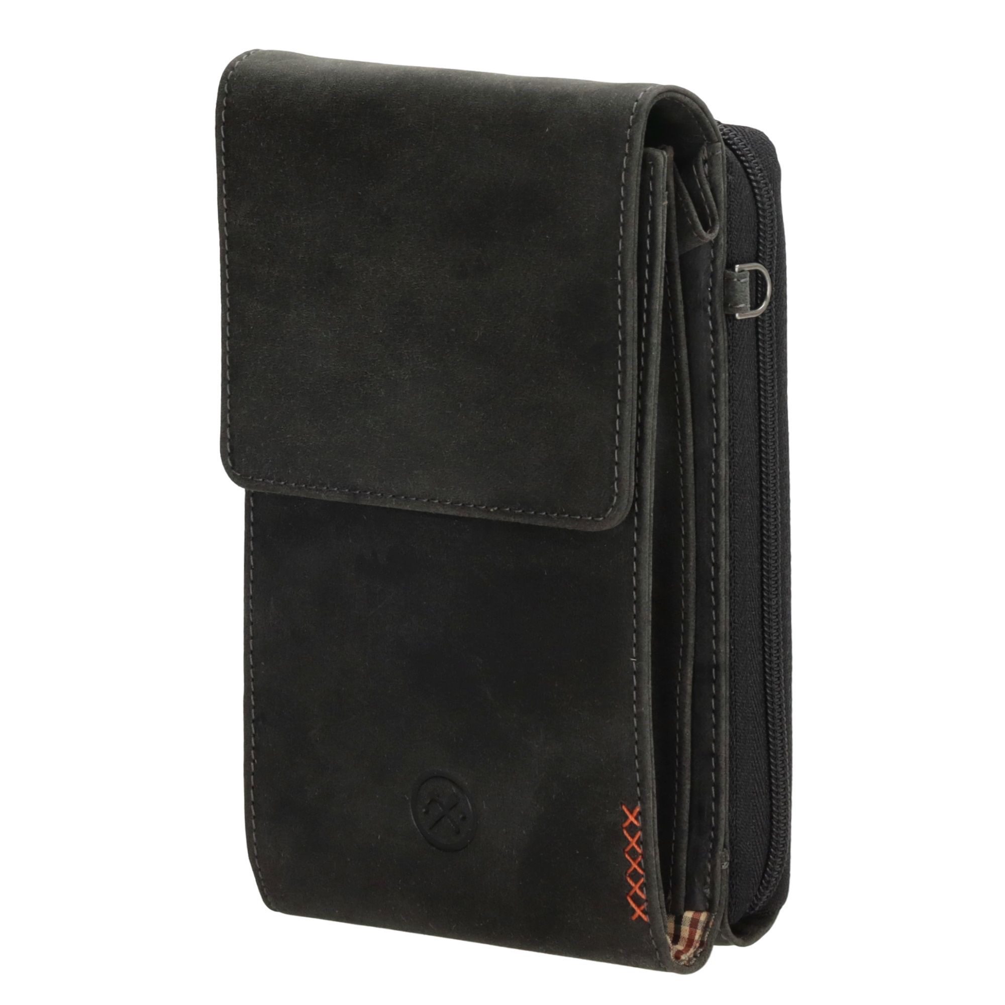 Hide & Stitches Idaho Telefoontasje Zwart