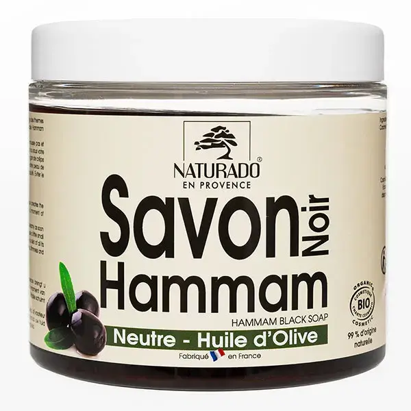 Sabonete Preto Orgânico Naturado Hammam 600ml