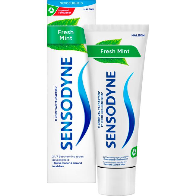 Sensodyne Fresh Mint Tandpasta Voor Gevoelige Tanden 75 ML