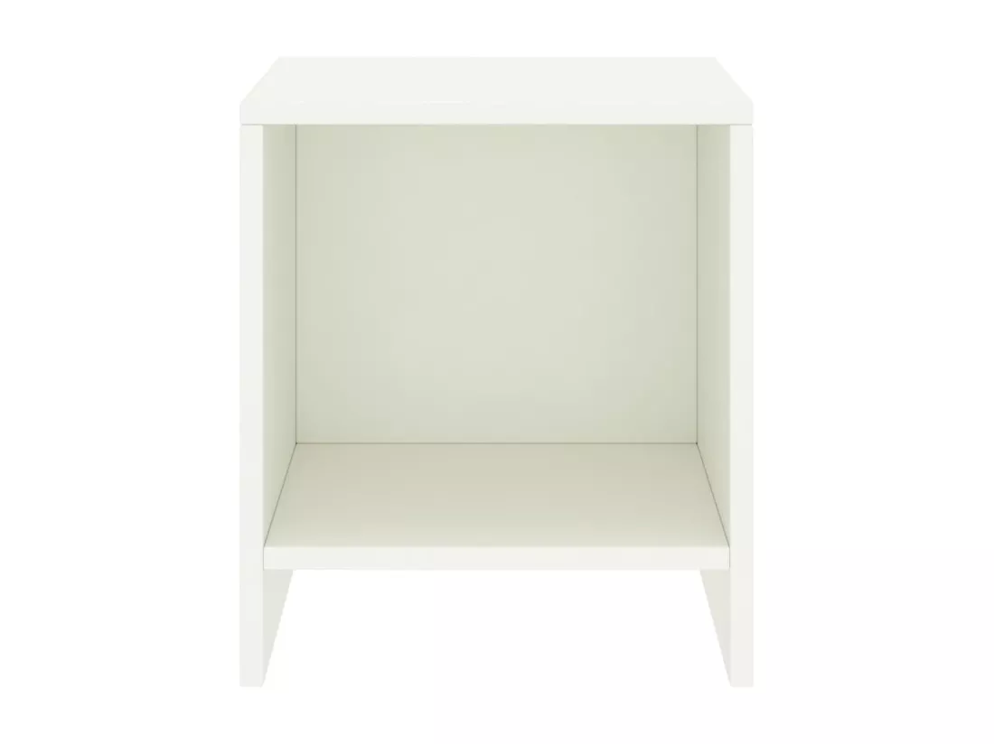 Tables de chevet 2 pièces Blanc 35x30x40 cm Bois de pin massif