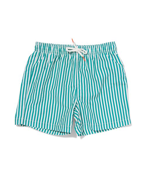 maillot de bain enfant rayures vert