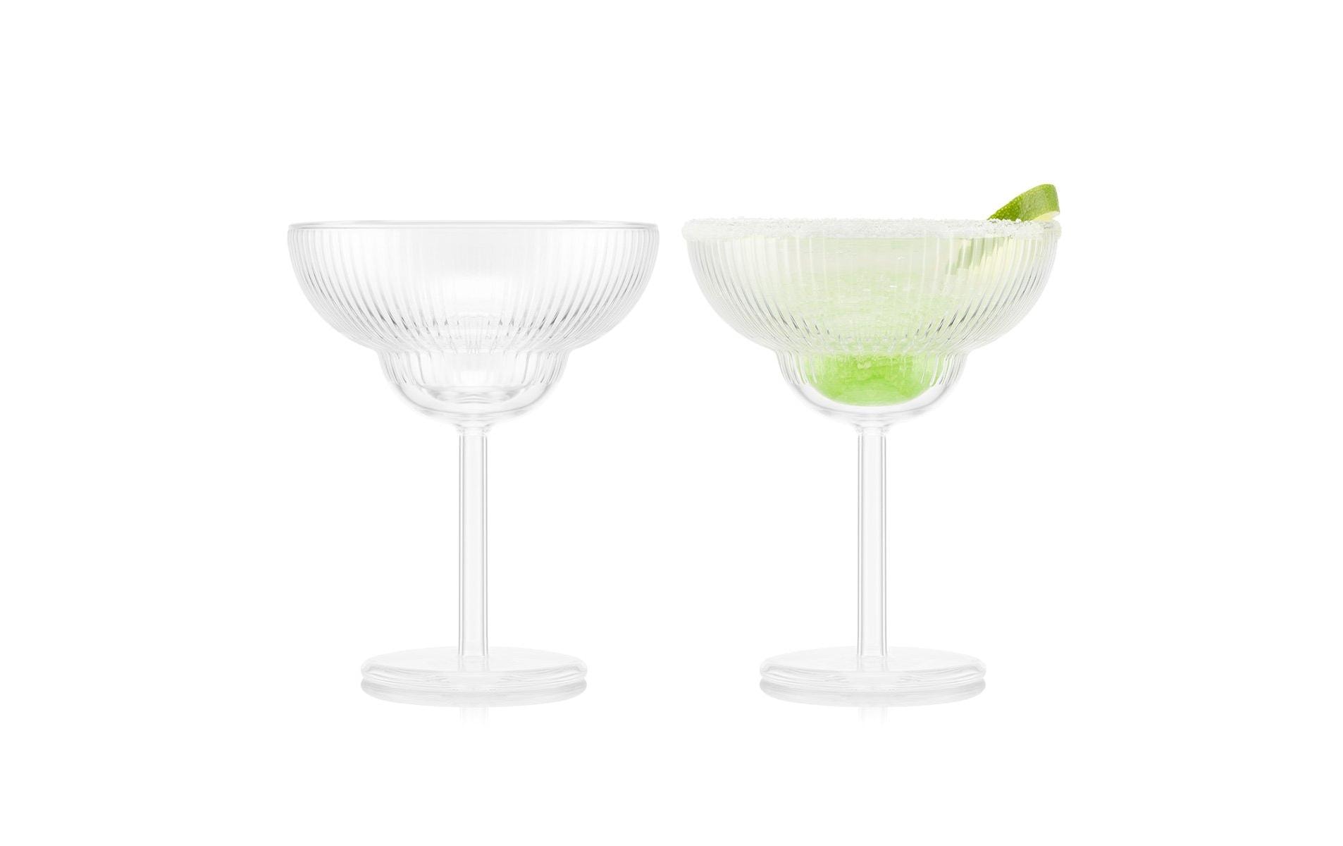 Douro Doppelwandgläser Margarita 2er Set Transparent, 0.3 lCocktailglas